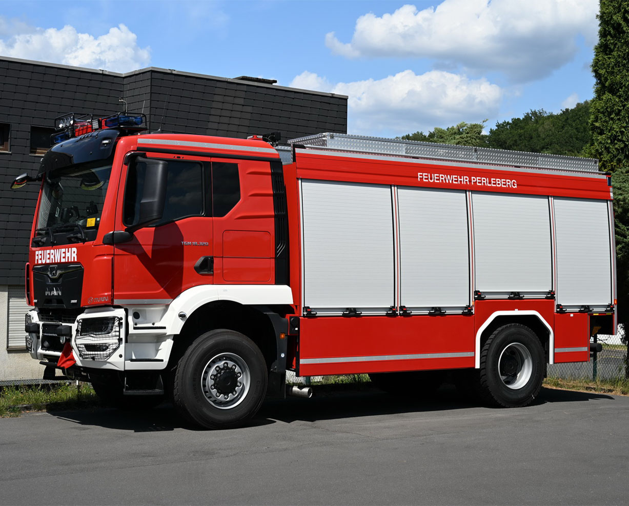 Heavy rescue truck Perleberg