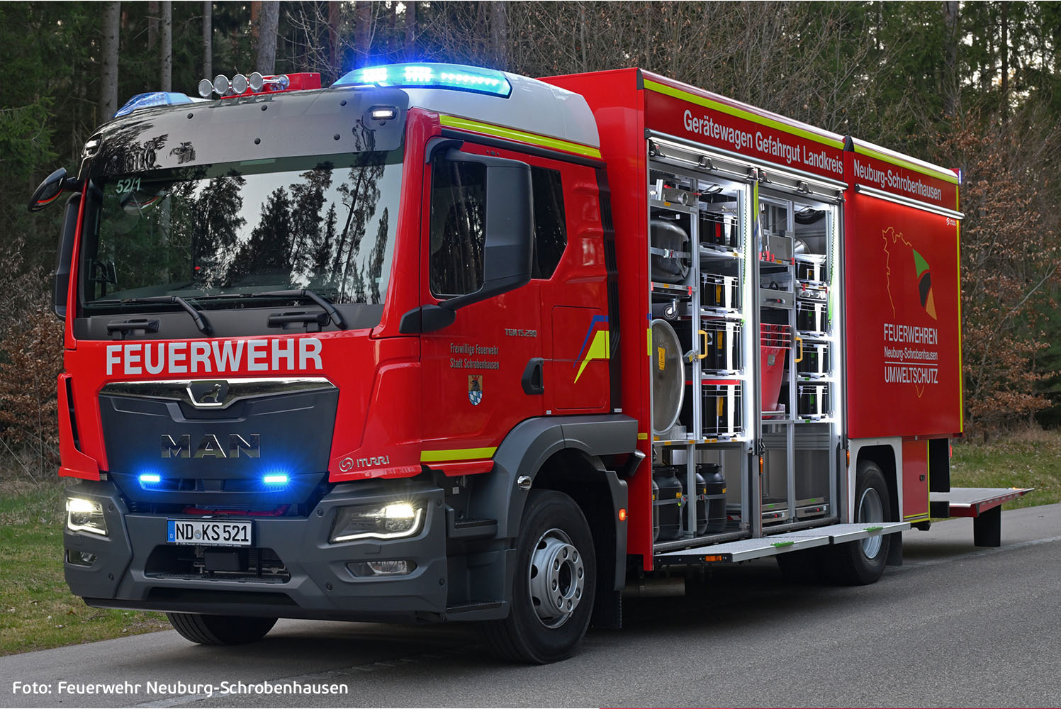 HazMat Truck Neuburg-Schrobenhausen