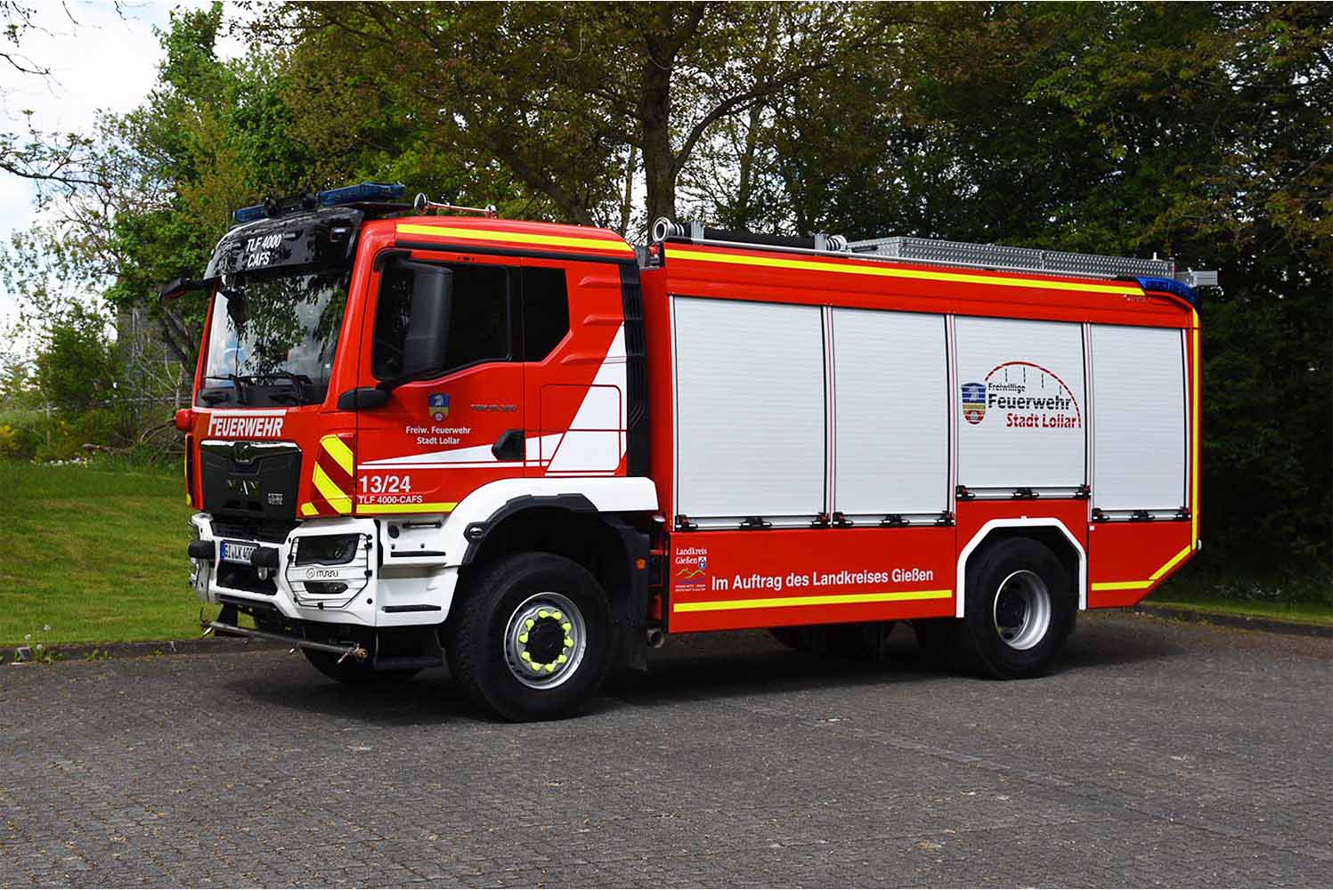 Firefighting vehicle TLF 4000 Gießen