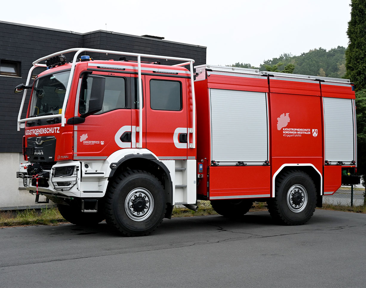 Forest Fire Fighting Truck