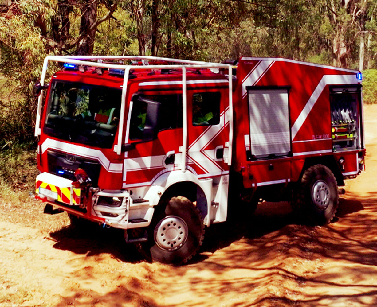 Forest Fire Fighting Truck
