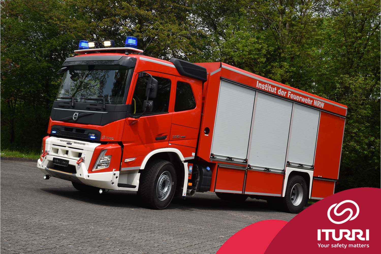 HazMat Truck - Institute of the fire brigade in North Rhine-Westphalia