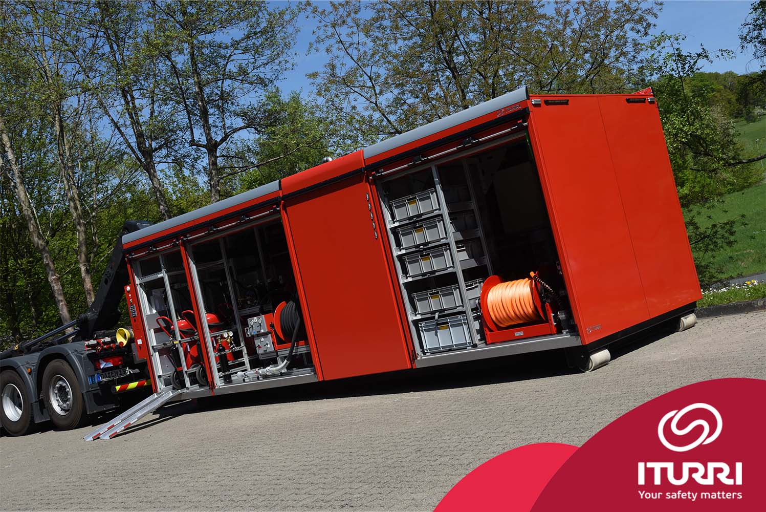 Ro/Ro container extinguishing agents MErck